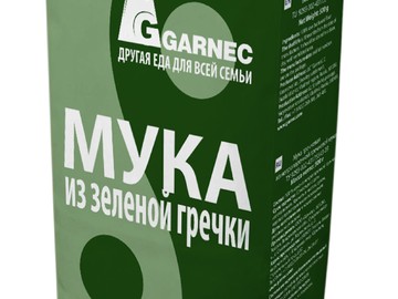 Мука из непропаренной гречневой крупы Гарнец