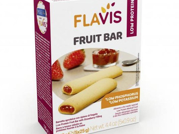 Батончик фруктовый с клубничной начинкой б/ белка (Fruit Bar)