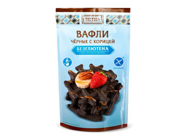 Вафли Черные с корицей безглютен 200 г