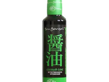 Соевый соус естественного брожения SanBonsai 250 мл.