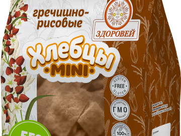 Хлебцы гречишно-рисовые МИНИ хрустящие