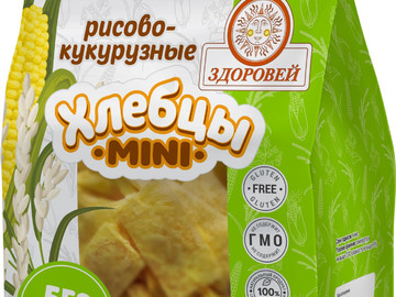 Хлебцы рисово-кукурузные  МИНИ хрустящие