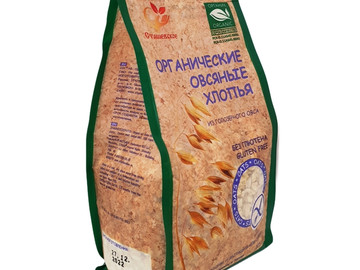 Овсяные хлопья ОРГАНИЧЕСКИЕ из голозерного овса